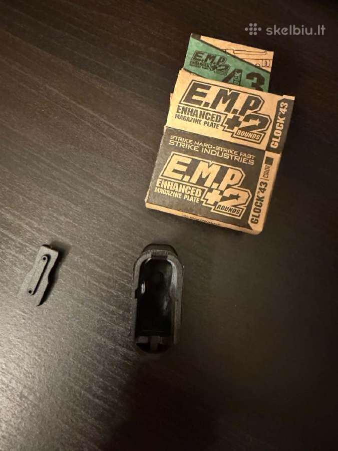 Dėtuvės Plokštelė Strike Industries Glock 43 - nuotraukos Nr. 2