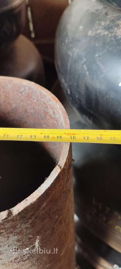 Storasienis vamzdis 160mdiametro, 1470mm + alkunė - nuotraukos Nr. 2