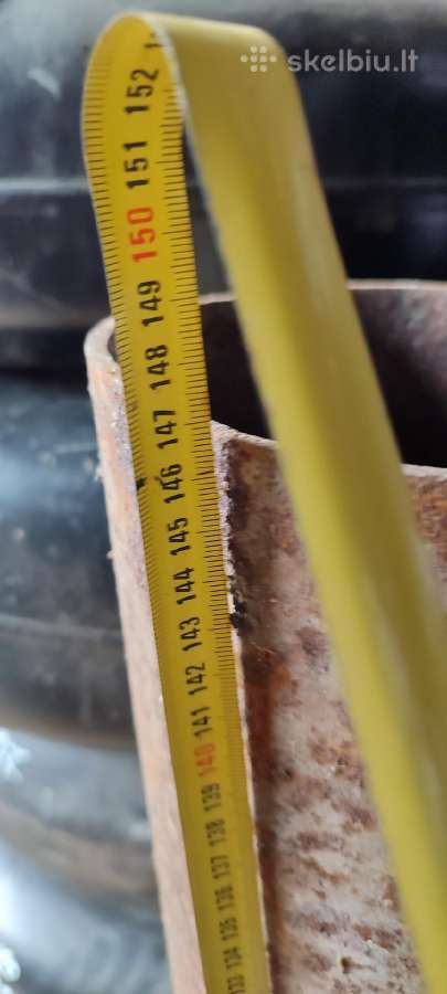 Storasienis vamzdis 160mdiametro, 1470mm + alkunė - nuotraukos Nr. 6