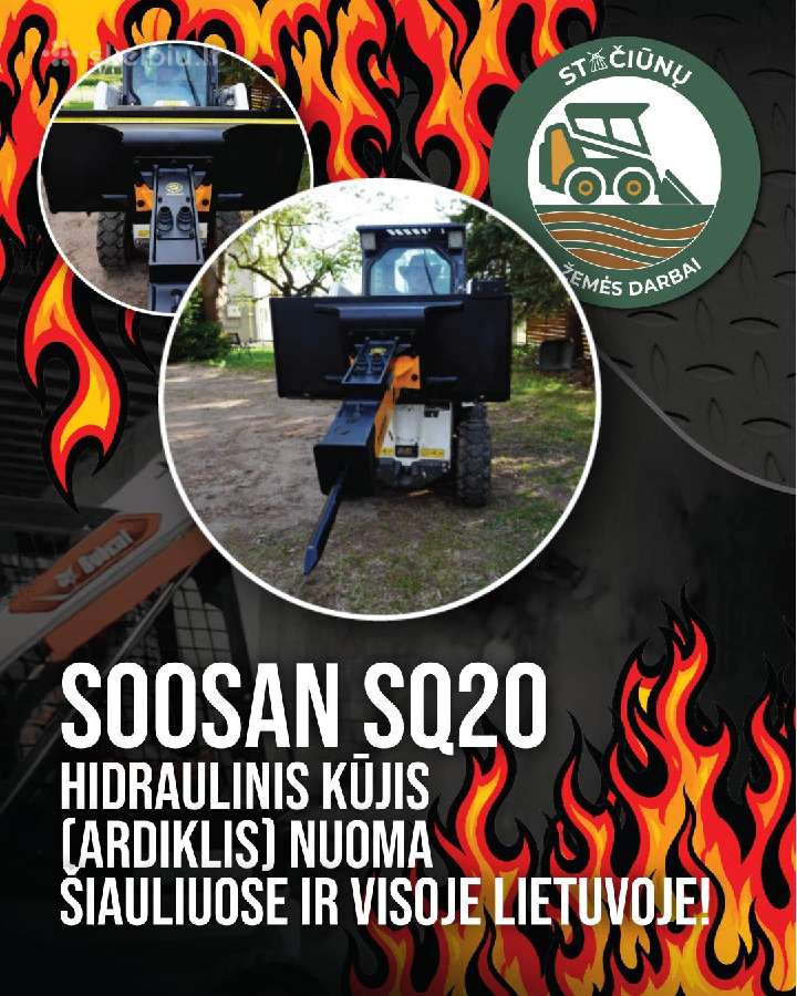 Bobcat S70 – kasimas, planiravimas ir griovimas - nuotraukos Nr. 15