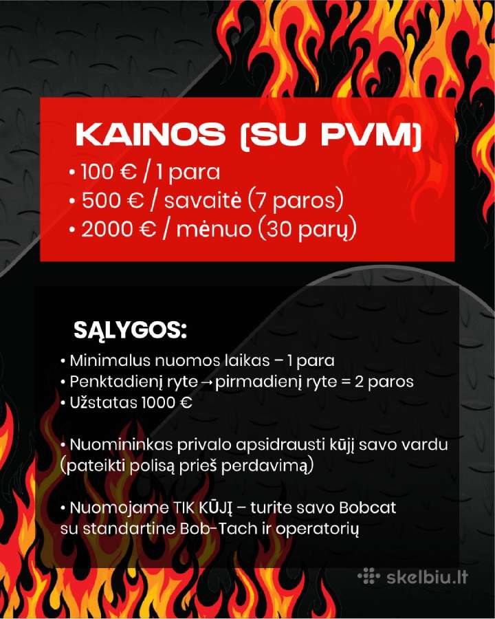Bobcat S70 – kasimas, planiravimas ir griovimas - nuotraukos Nr. 18