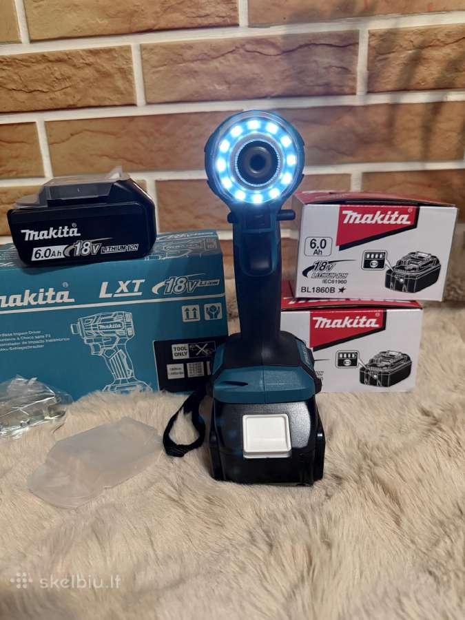 Makita Dtd173z Impactas + 18v 6 ah Baterija(nauja) - nuotraukos Nr. 4