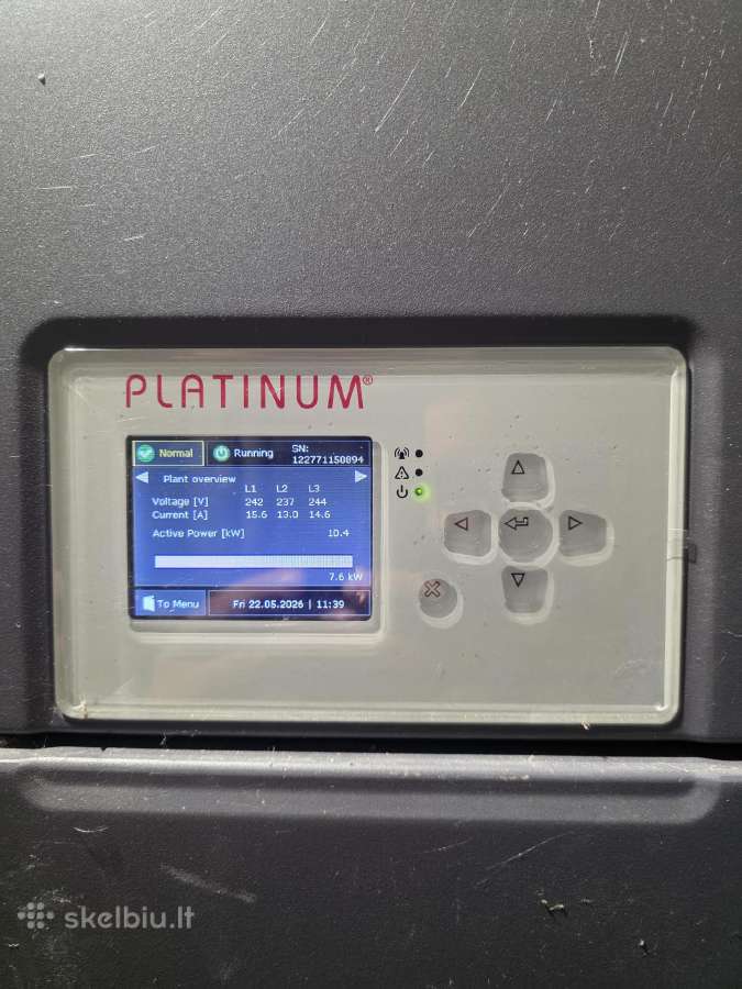 Saulės inverteris trifazis 12kw ongrid