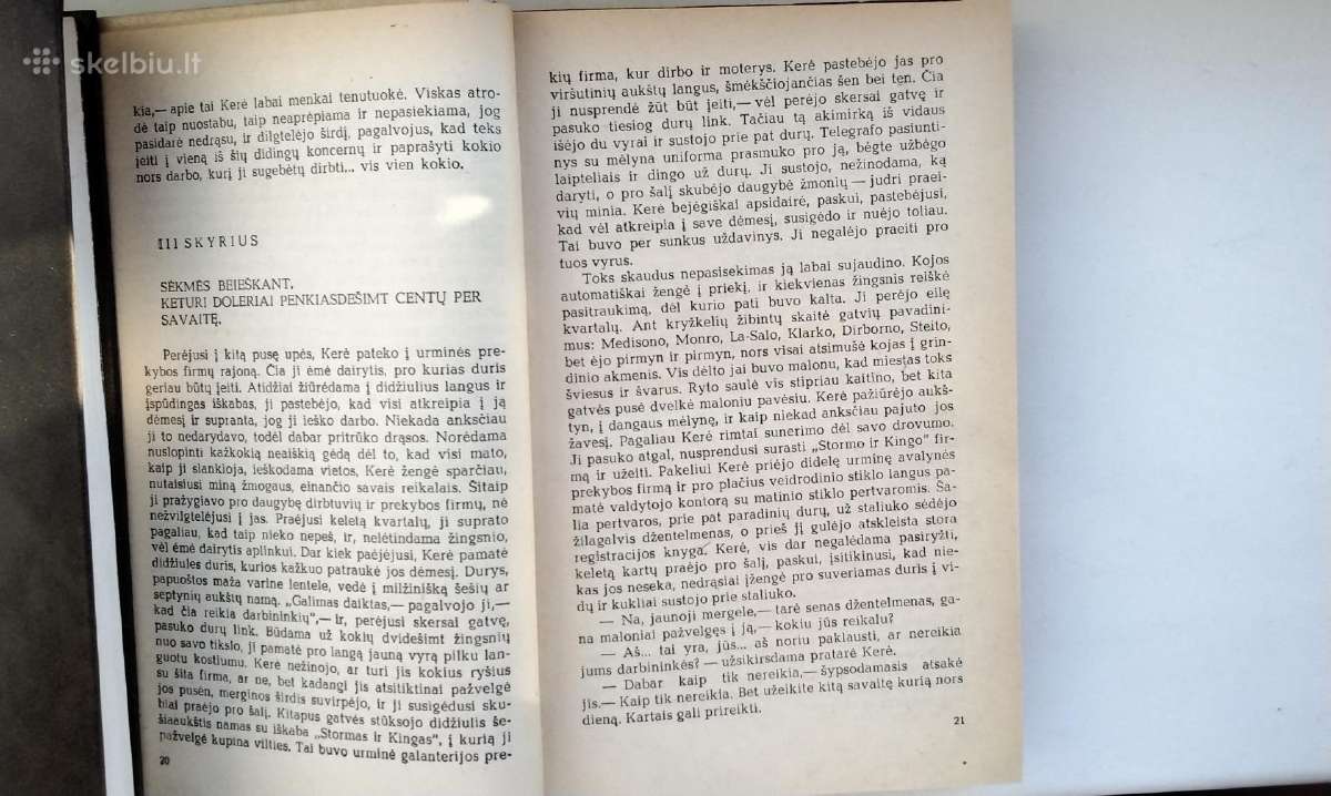 T. Dreizeris, Sesuo Kerė. 1973 m. leid. - nuotraukos Nr. 6
