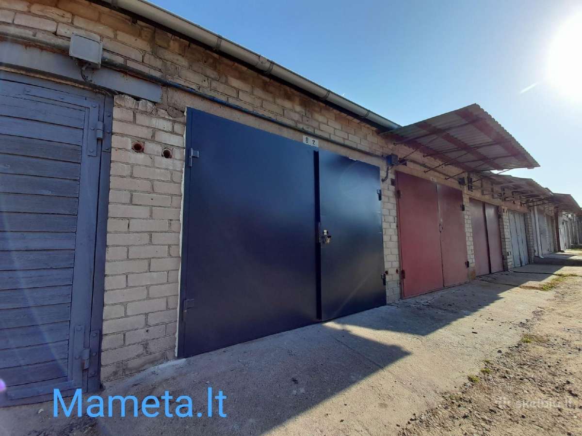 Metaliniai, atveriami garažo vartai, garažo durys. - nuotraukos Nr. 18