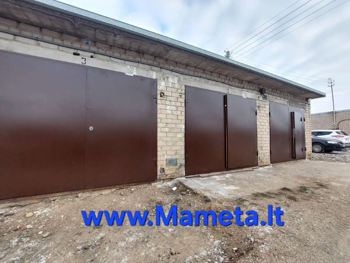 Metaliniai, atveriami garažo vartai, garažo durys. - nuotraukos Nr. 22
