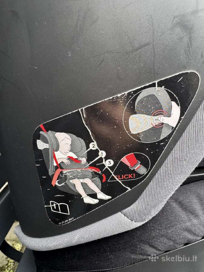 Cybex vaikiška autokėdutė su Isofix - nuotraukos Nr. 2