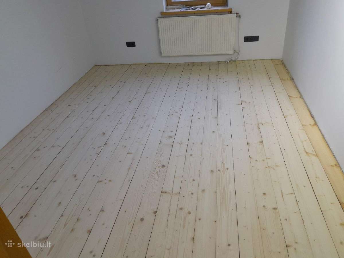 Parketo šlifavimas ir laiptų restauravimas - nuotraukos Nr. 4