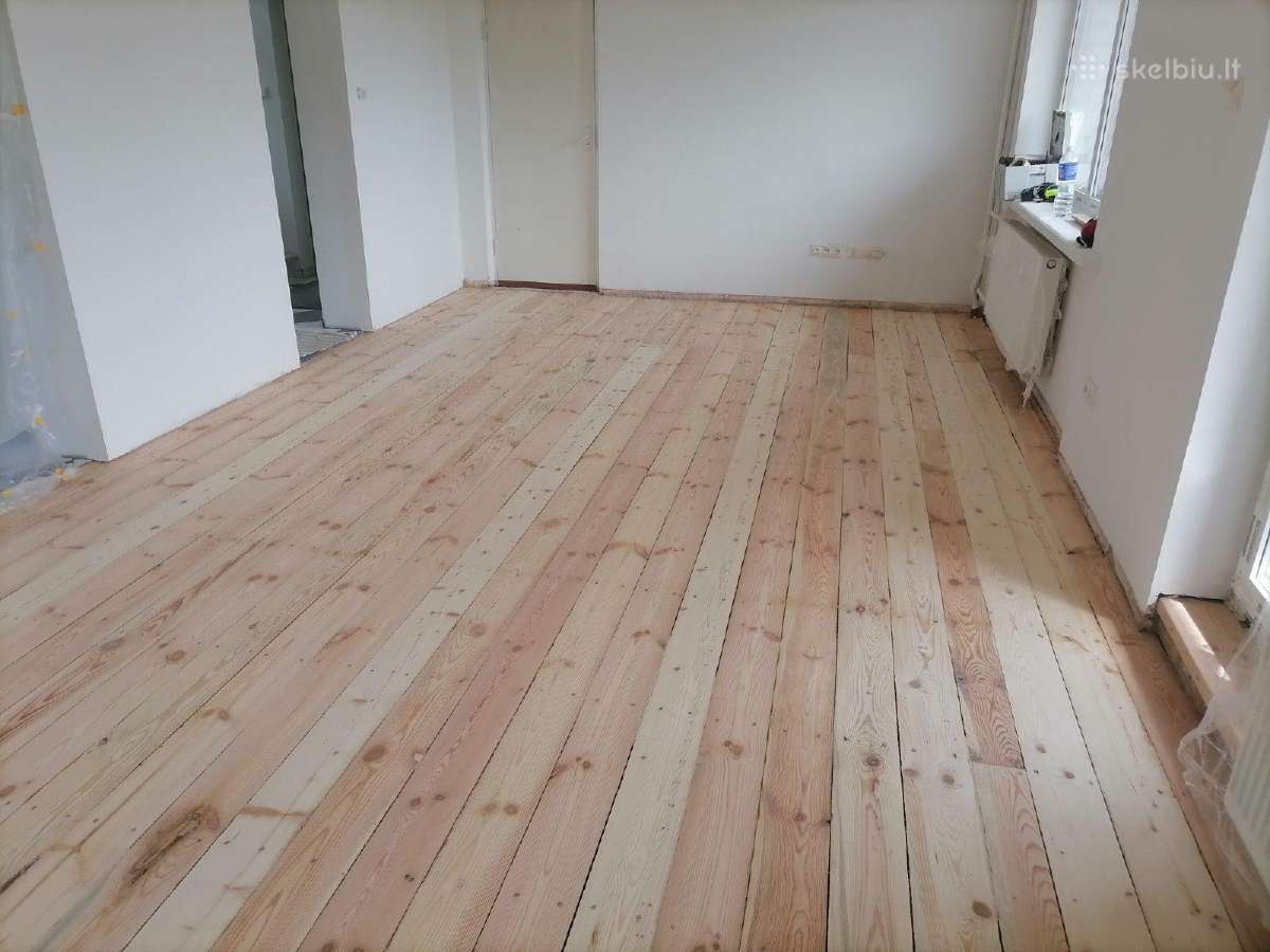 Parketo šlifavimas ir laiptų restauravimas - nuotraukos Nr. 12