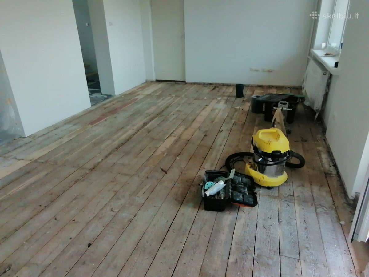 Parketo šlifavimas ir laiptų restauravimas - nuotraukos Nr. 13