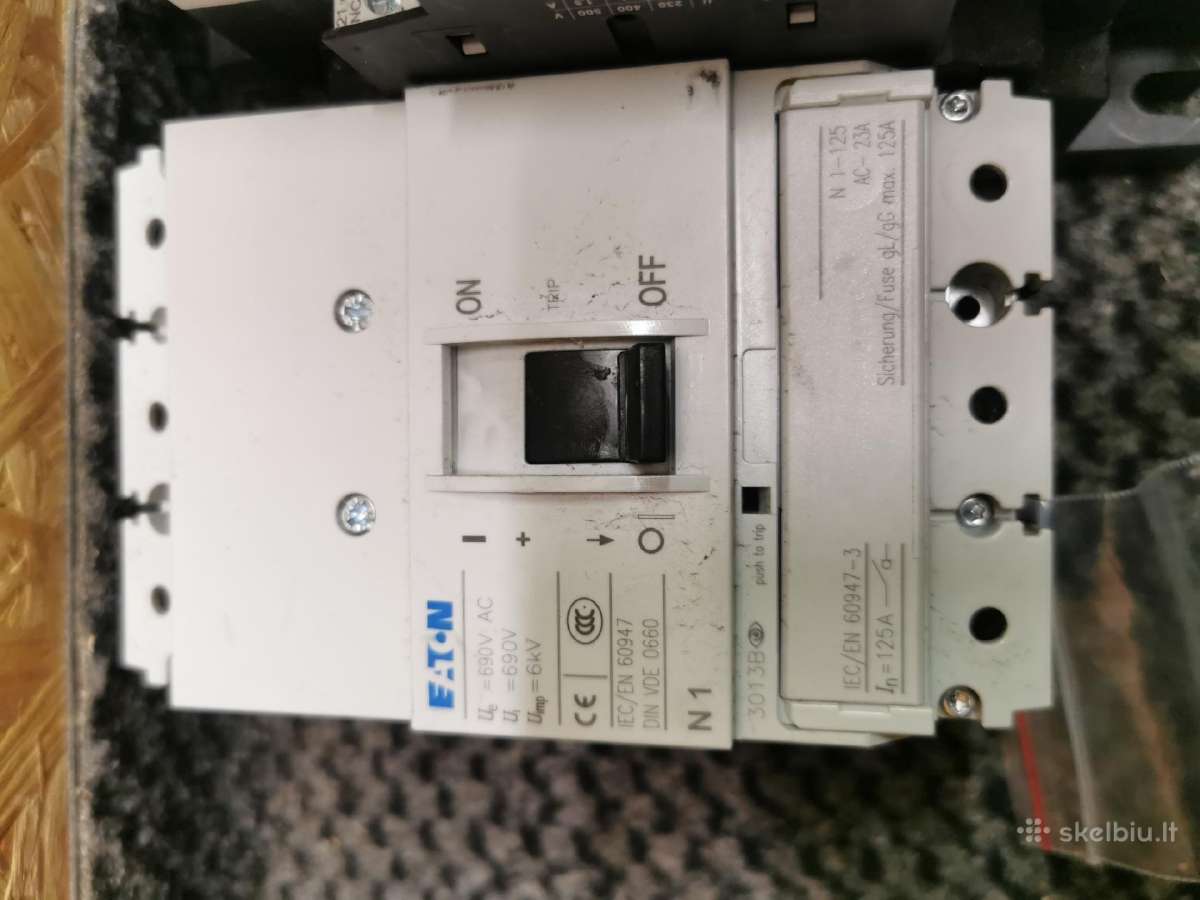 Eaton automatai 250a.