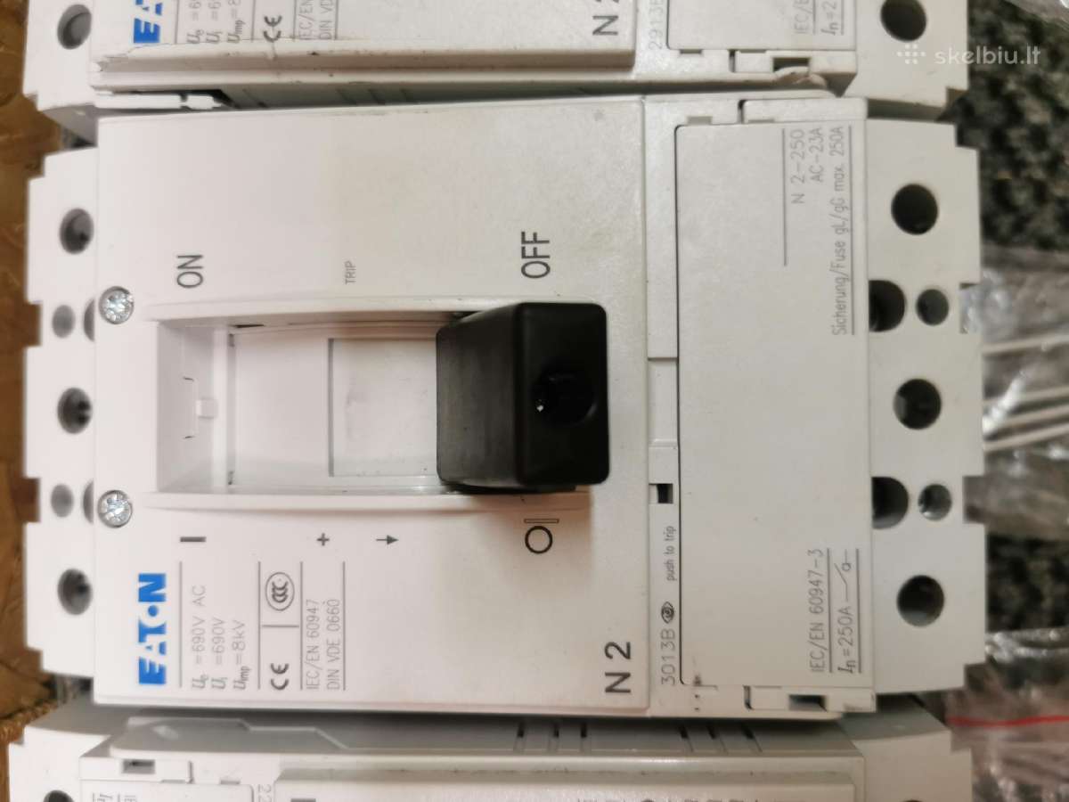 Eaton automatai 250a. - nuotraukos Nr. 3