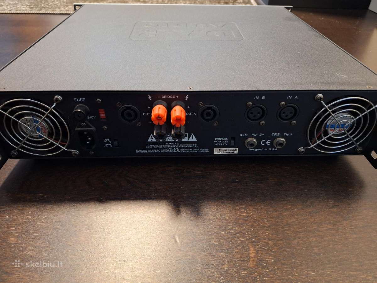 Dap audio Palladium 500 vintage stiprintuvas - nuotraukos Nr. 2