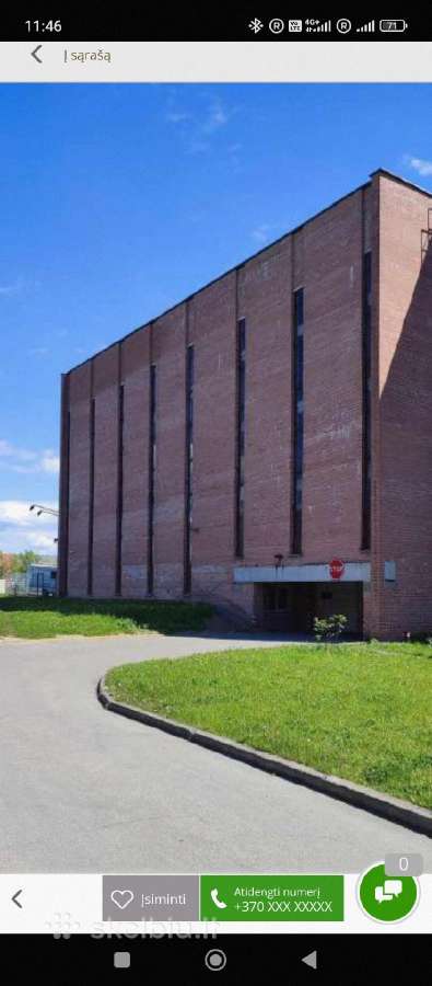 Isnuomojamas garazas Debreceno g.svesoforas