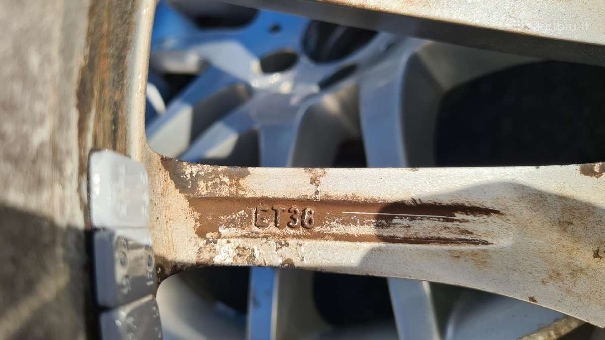 Originalus Mercedes lieti ratlankiai R18 - nuotraukos Nr. 11