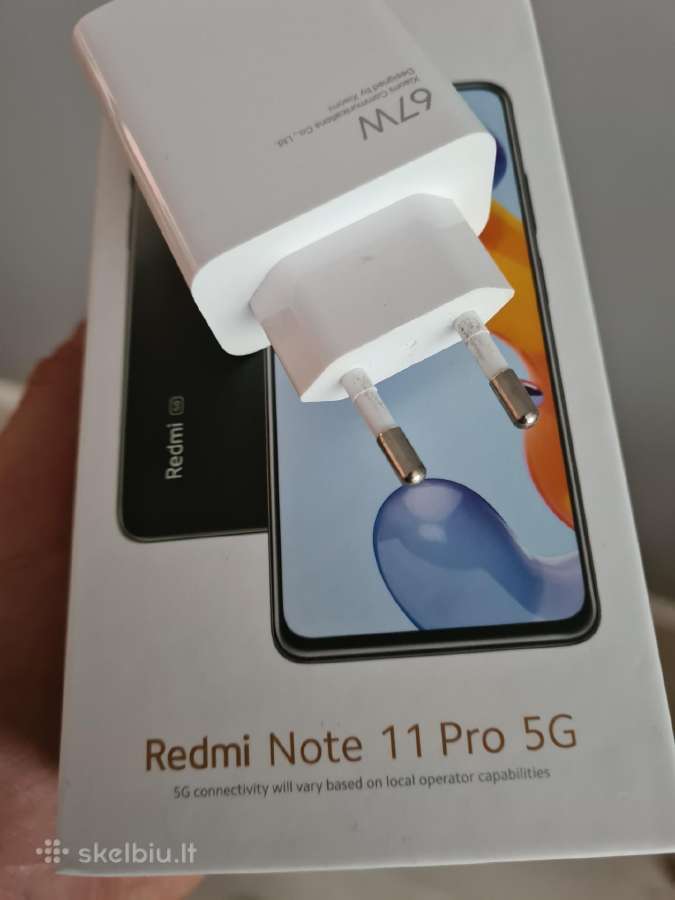 Xiaomi Redmi note 11 Pro 5G 8/128 GB - nuotraukos Nr. 7