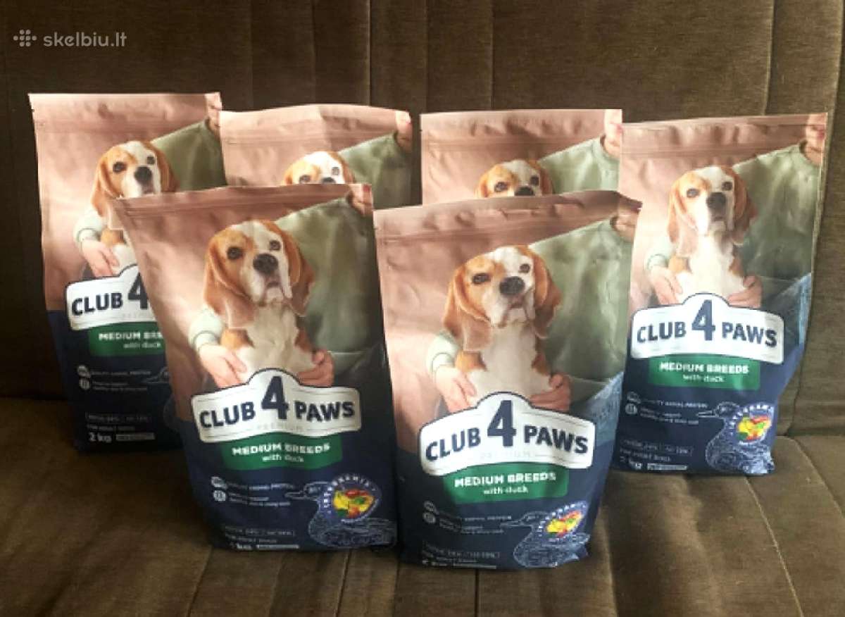 Club 4 Paws 11 kg už 15 eurų.