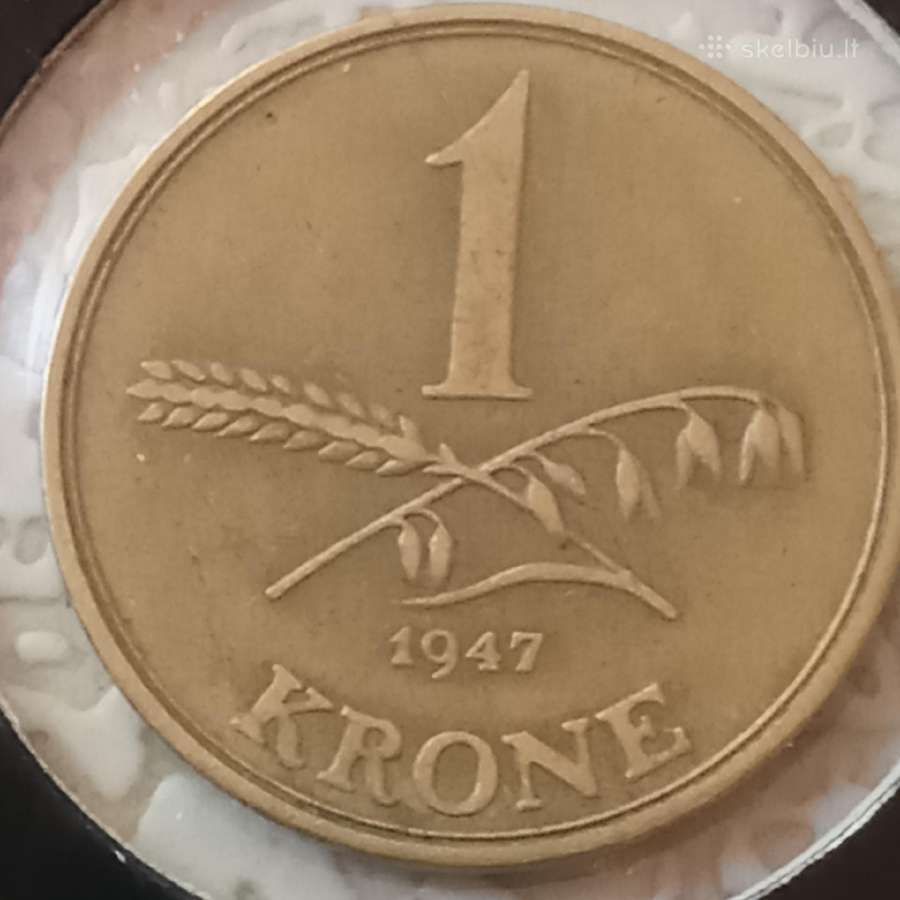 Danija 1 krona 1947