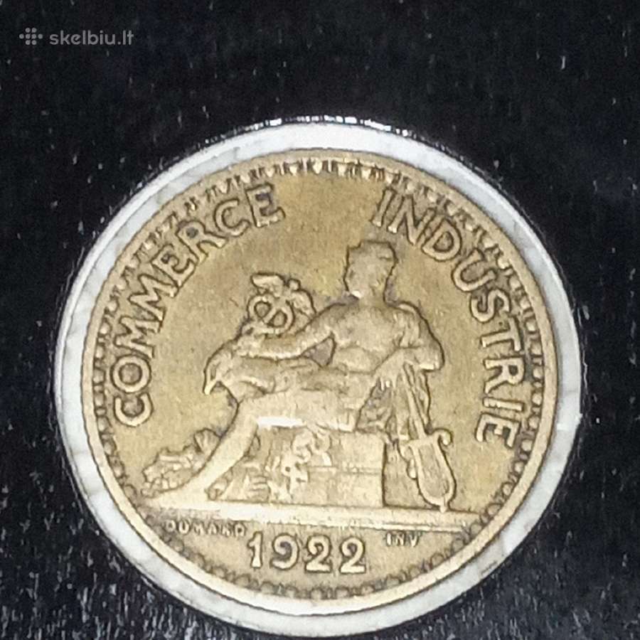 Prancūzija 1 frankas 1922