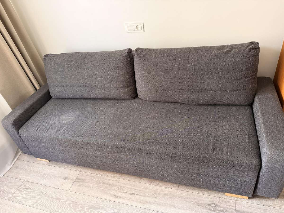 Sofa-lova su patalynės dėže - nuotraukos Nr. 3