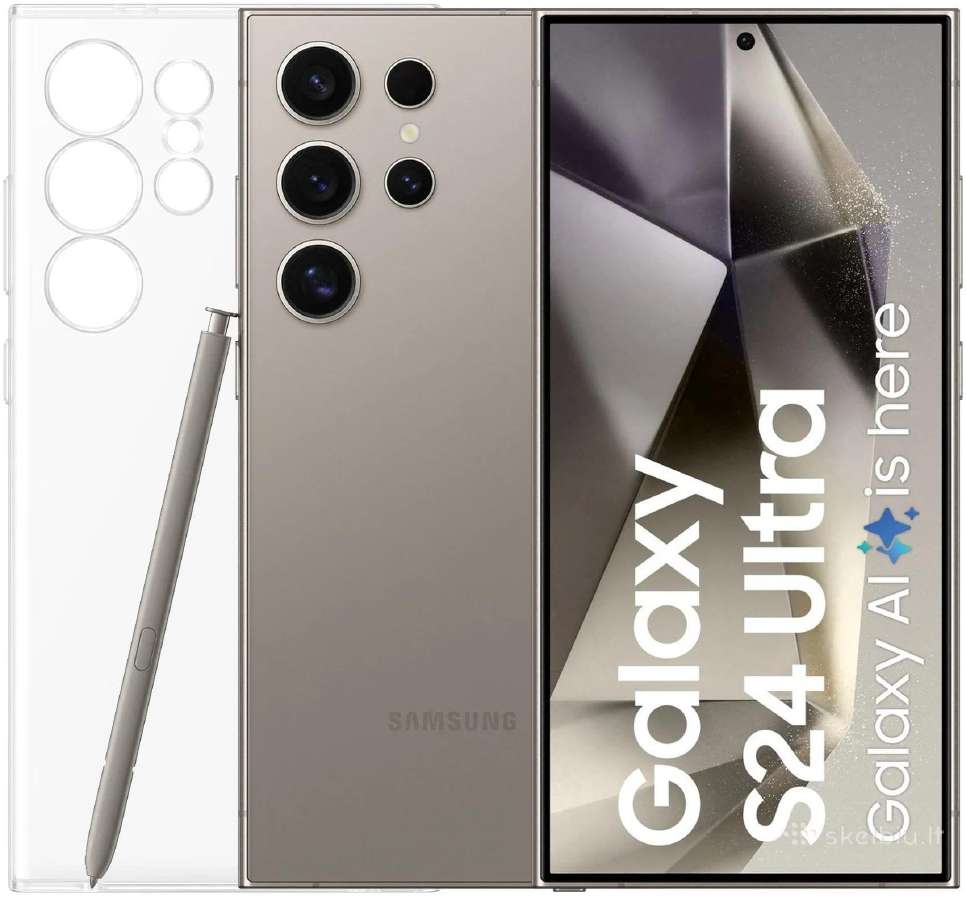 Samsung Galaxy S24 Ultra 12/512gb naujas garantija