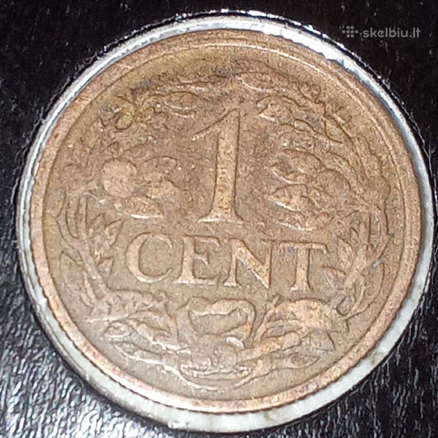 Nyderlandai 1 centas 1916