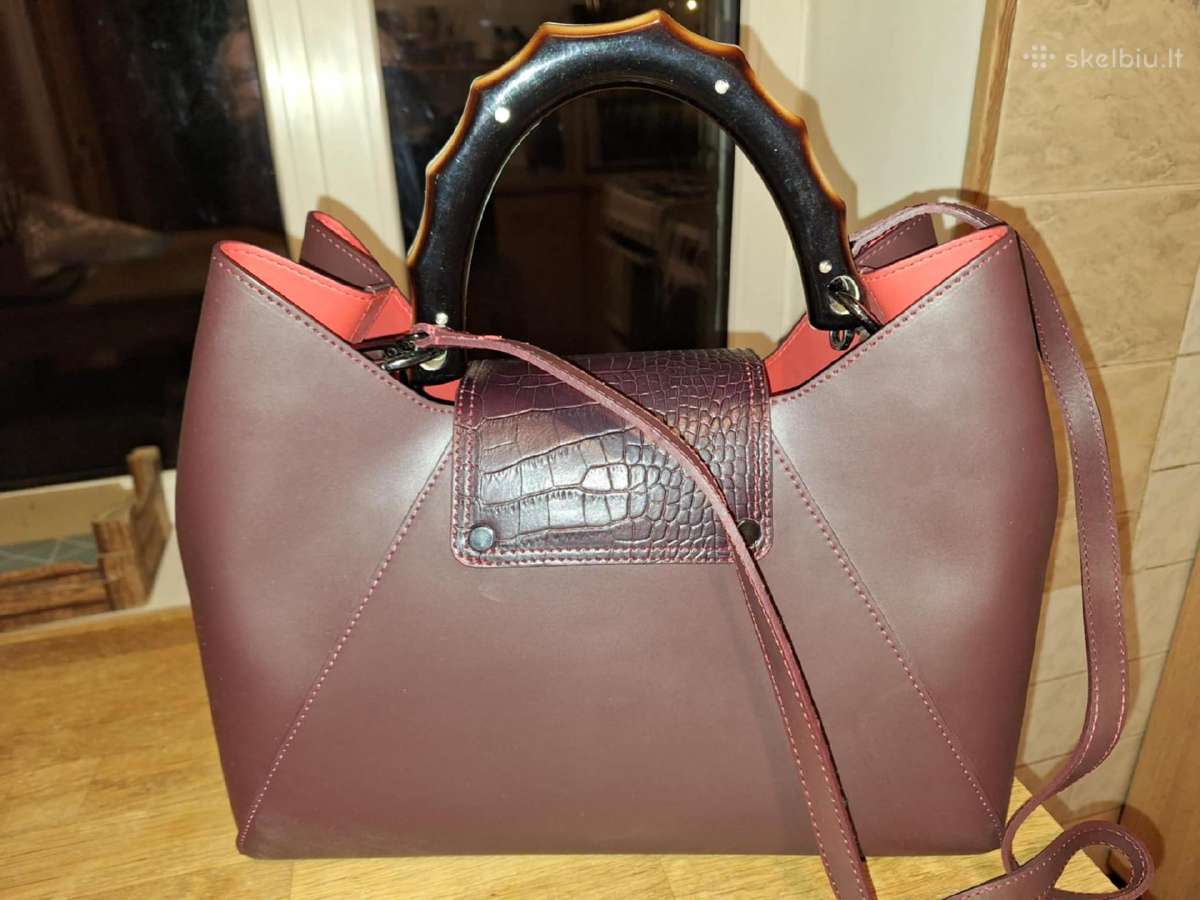 Genuine Leather odinis rankinukas - nuotraukos Nr. 2