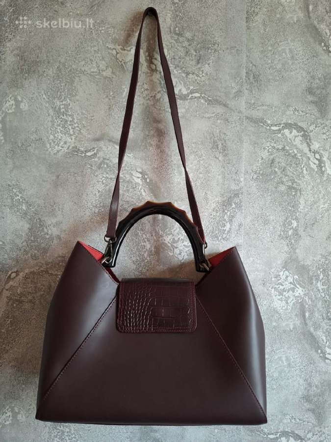 Genuine Leather odinis rankinukas - nuotraukos Nr. 5