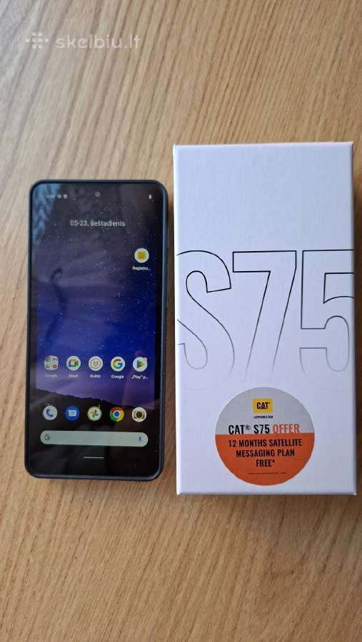 Naudotas mob.telefonas Cat S75 (Bullit Satellite)