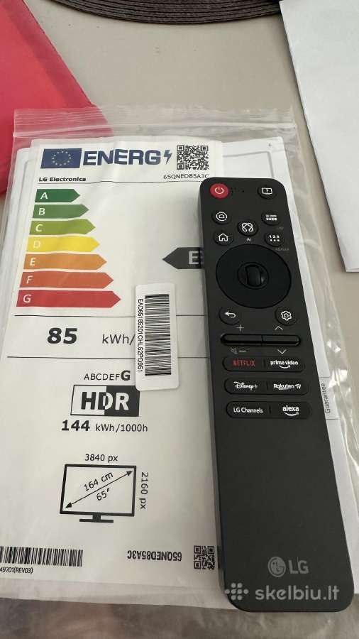 LG 65qned85a3c Miniled 2025/09 - nuotraukos Nr. 5