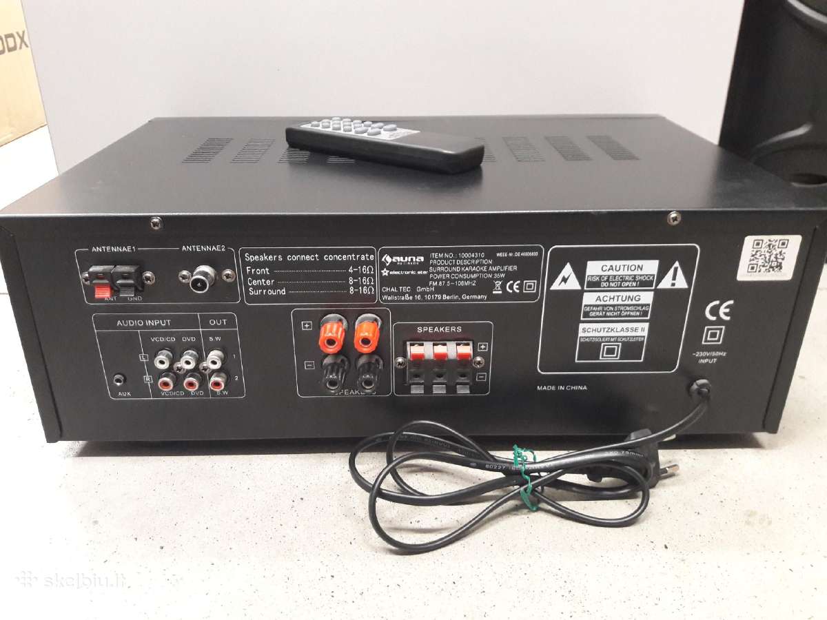 Auna Amp-218-b - nuotraukos Nr. 4