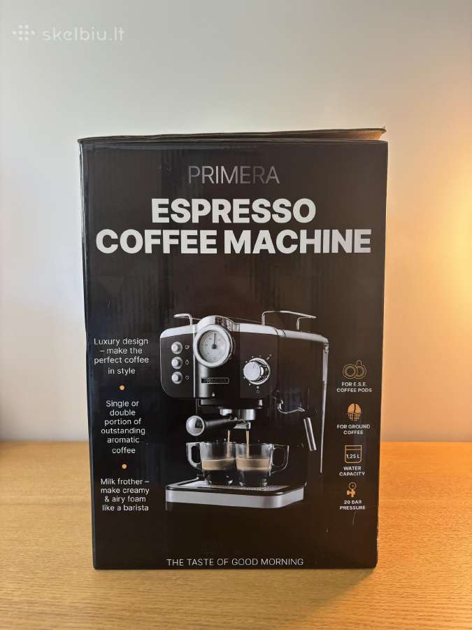 Primera espresso kavos aparatas - nuotraukos Nr. 4