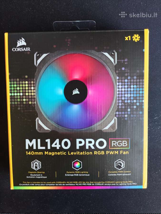 Corsair Ml140 Pro Rgb aušintuvas