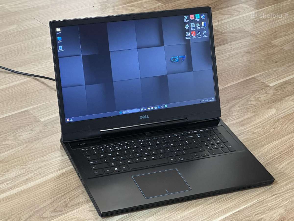 Parduodu Dell G7 gaming su I7, 16gb, Gtx 1660ti