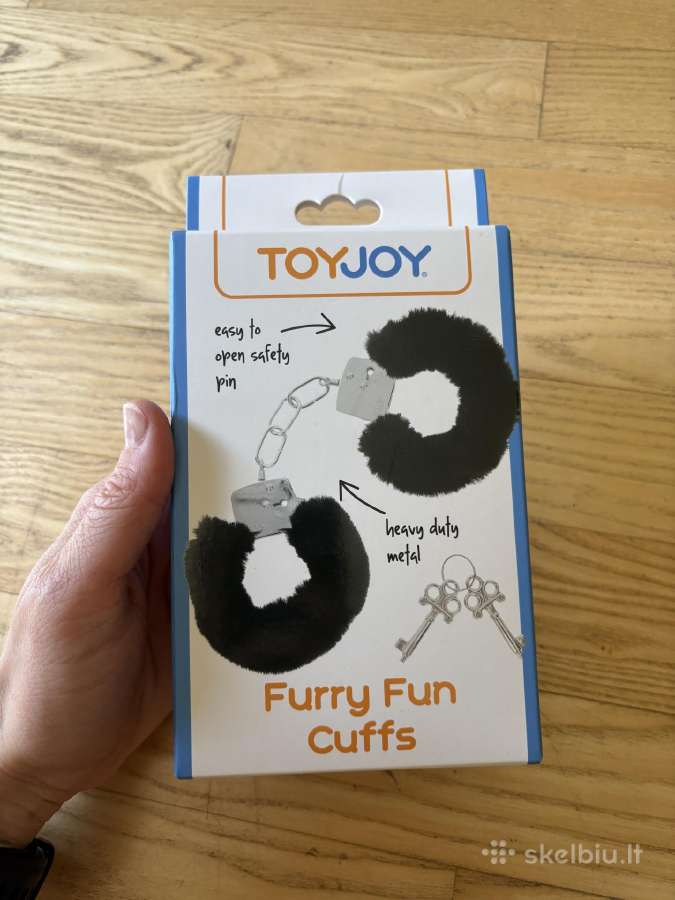 Toy Joy Furry Fun Cuffs antrankiai