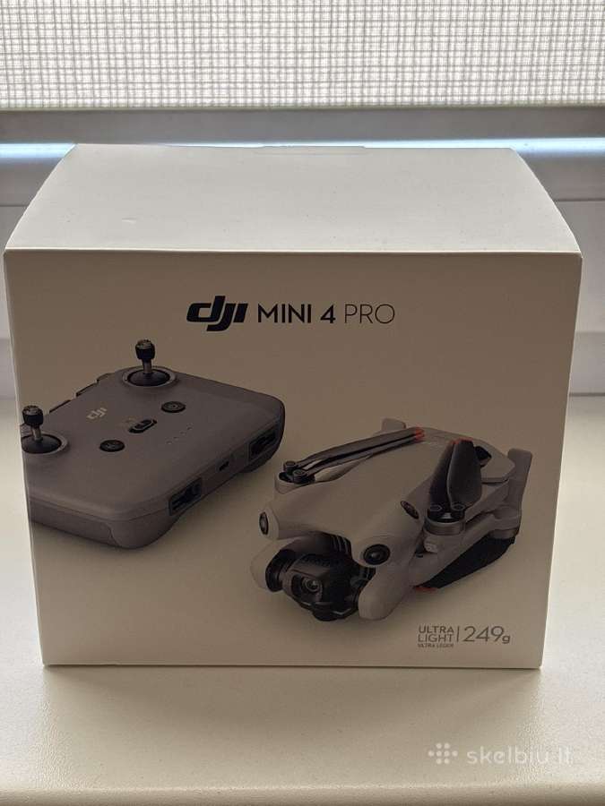 Dji Mini 4 Pro (labai mažai naudotas)