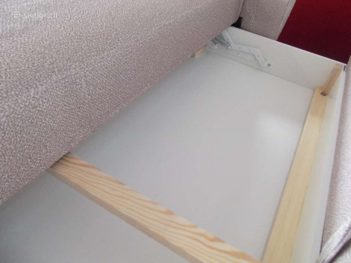 Sofa lova su patalynės dėže (nauja ) - nuotraukos Nr. 5