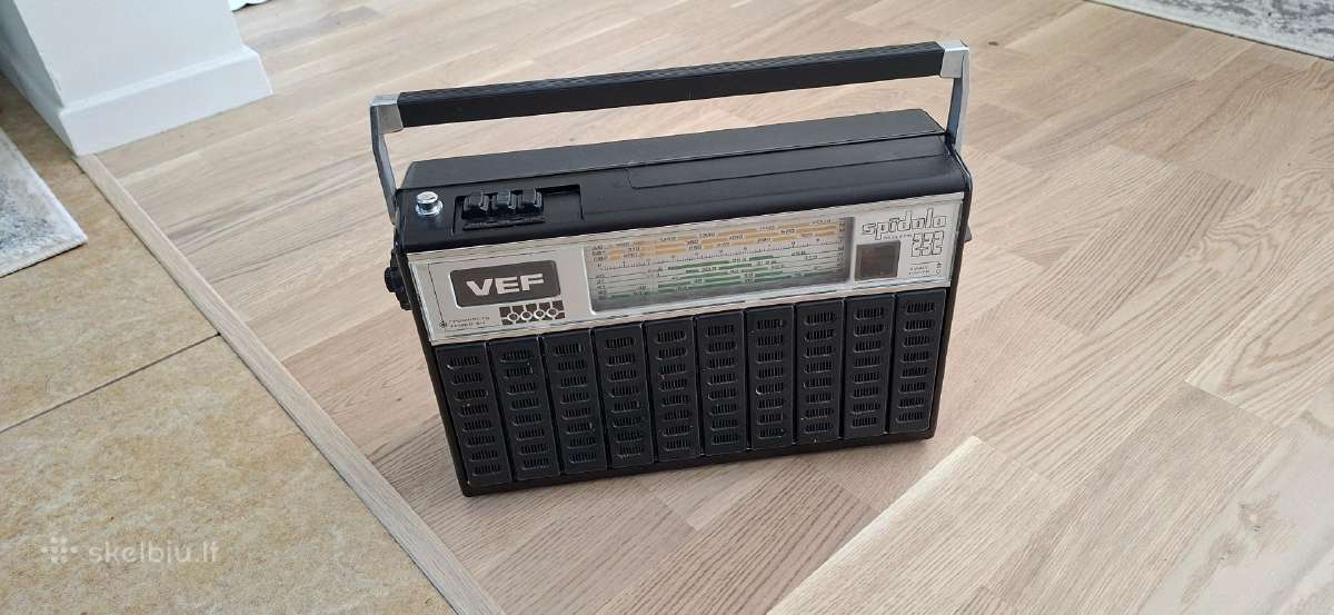 Retro radio imtuvas Vef Spidola 232
