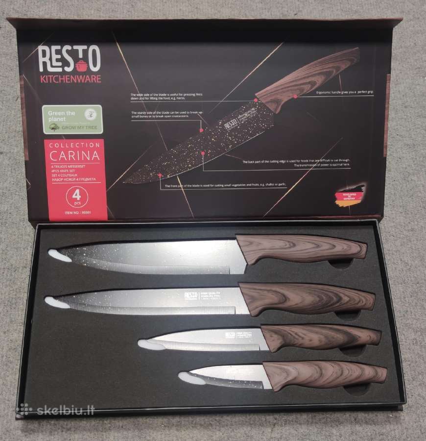 Resto Peilių rinkinys 95501, 4 vnt.
