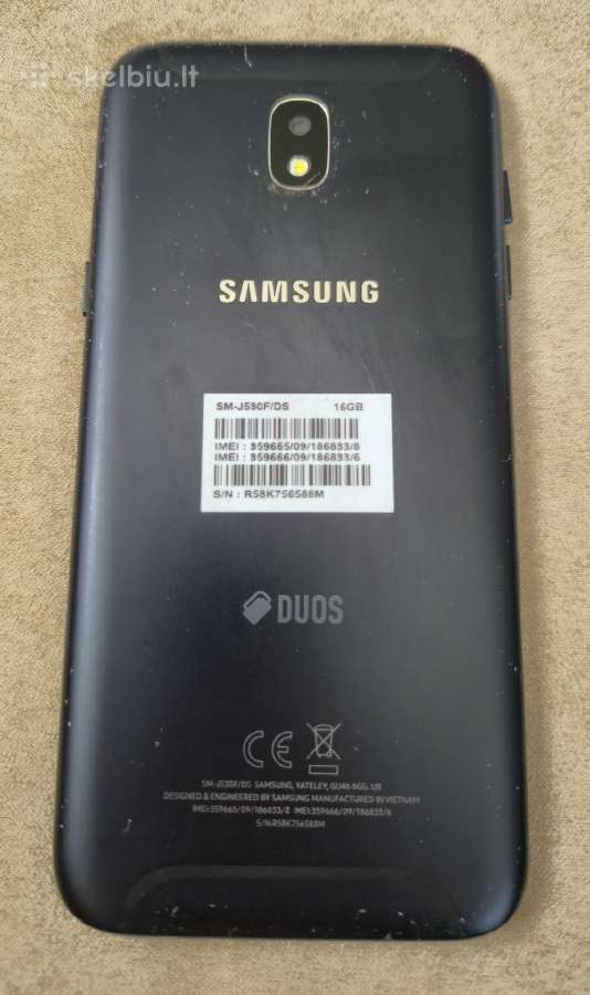 Parduodu naudota, veikianti telefona Samsung J5 - nuotraukos Nr. 3