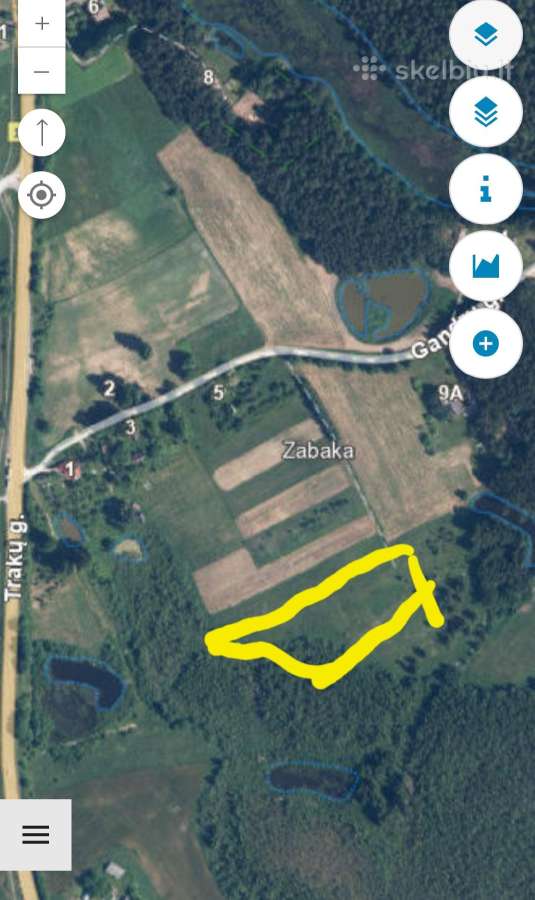 Parduodu žemės ūkio sklypą 57a - nuotraukos Nr. 3