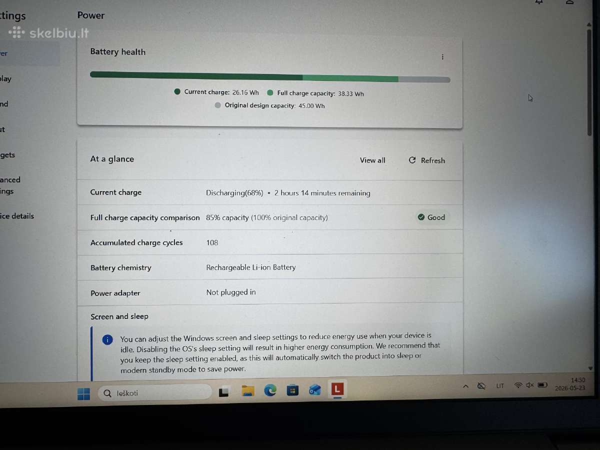 Nešiojamas kompiuteris Lenovo Thinkbook 15g3 - nuotraukos Nr. 5
