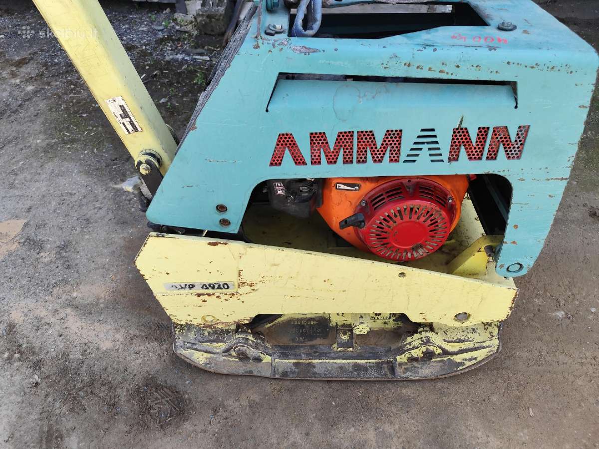 Vibro plokste Ammann Avp4920,benz 400kg - nuotraukos Nr. 4