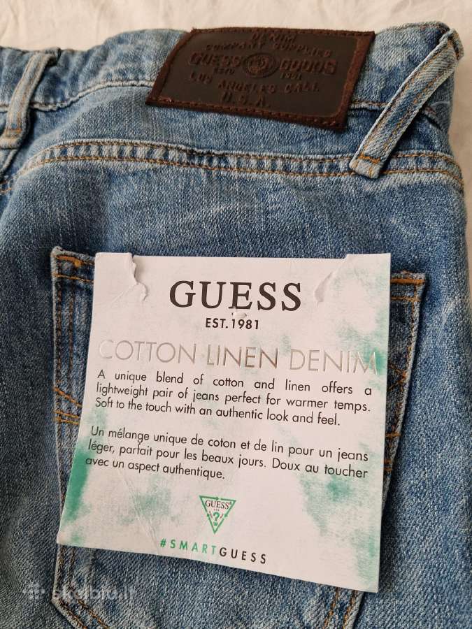 Guess lengvo plono džinso šortai vasarai. - nuotraukos Nr. 9