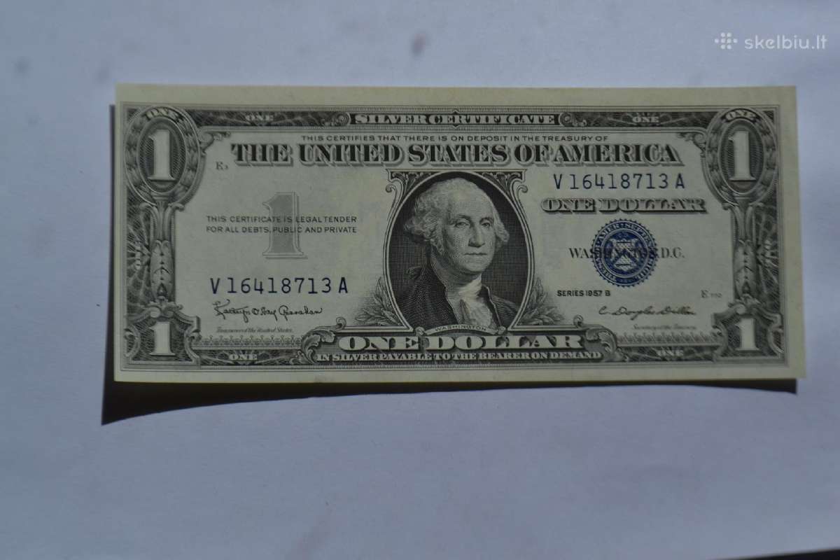 1 Doleris 1957 m. Unc