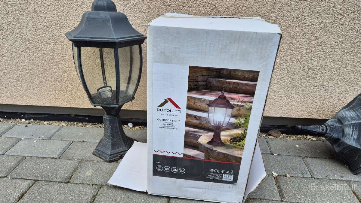 Lauko šviestuvai 7vnt (30e už visus 7vnt)