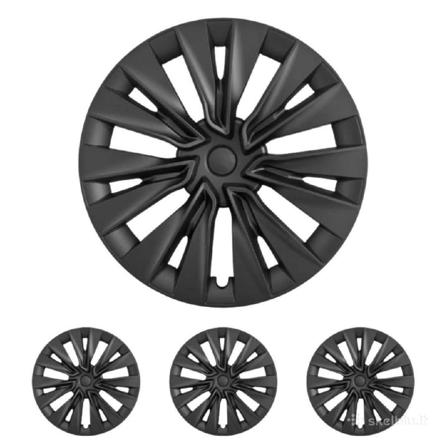Tesla Model Y 2020-2024 ratų gaubtai (aero) - nuotraukos Nr. 3