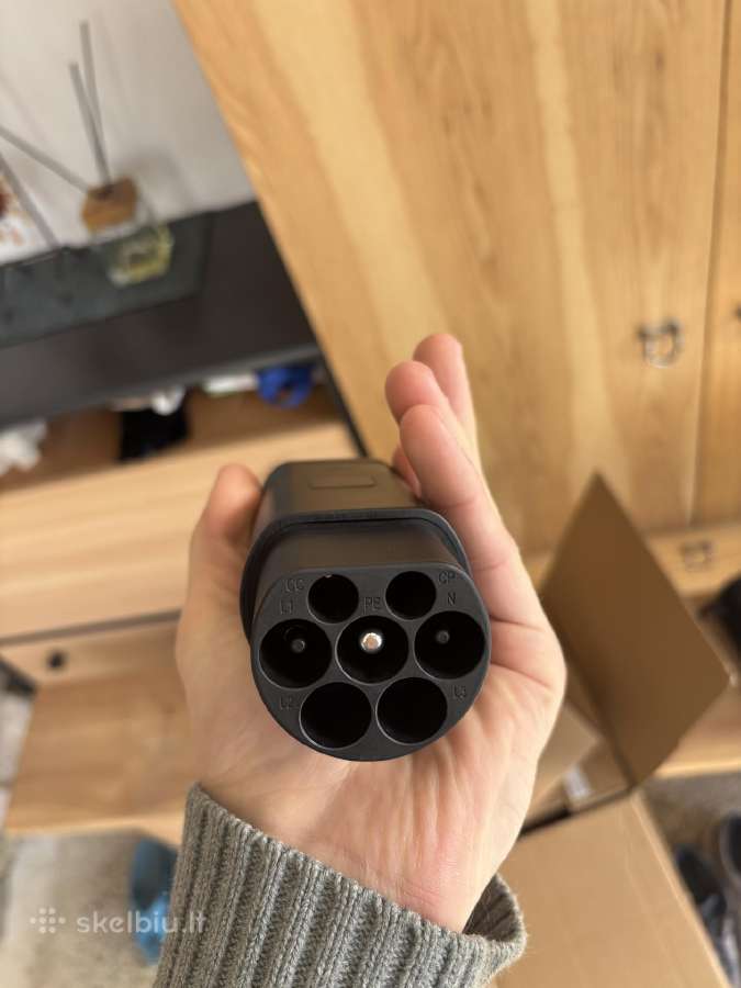 Tesla (Usa -> Eu) krovimo adapteris (32a) - nuotraukos Nr. 2