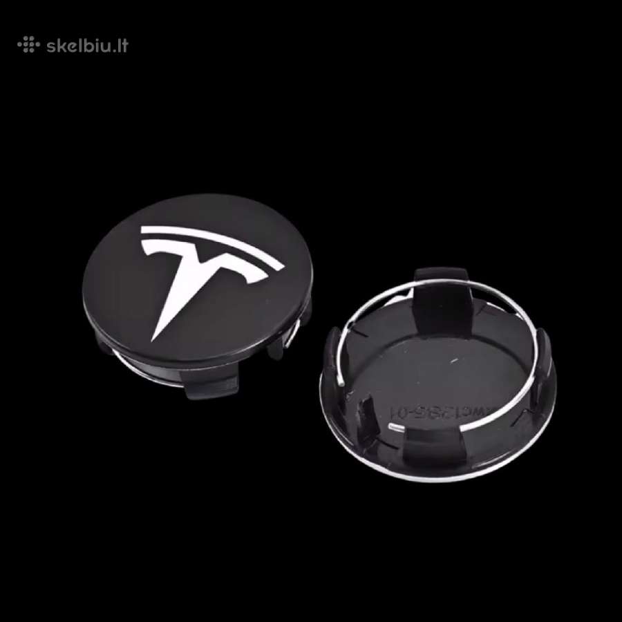 Tesla ratlankių dangteliai ir lipdukai - nuotraukos Nr. 3