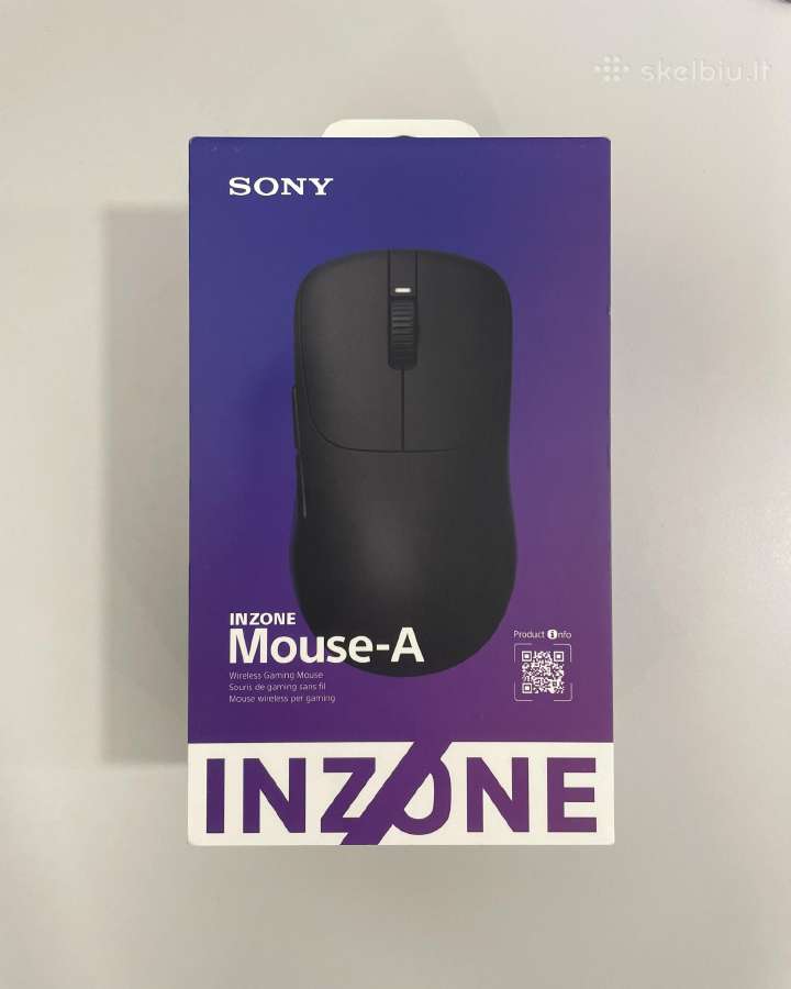 Sony inzone mouse-a (mse-g500) kompiuterinė pelė